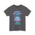 Personalized Mermaid Birthday Shirt – Add Name & Age