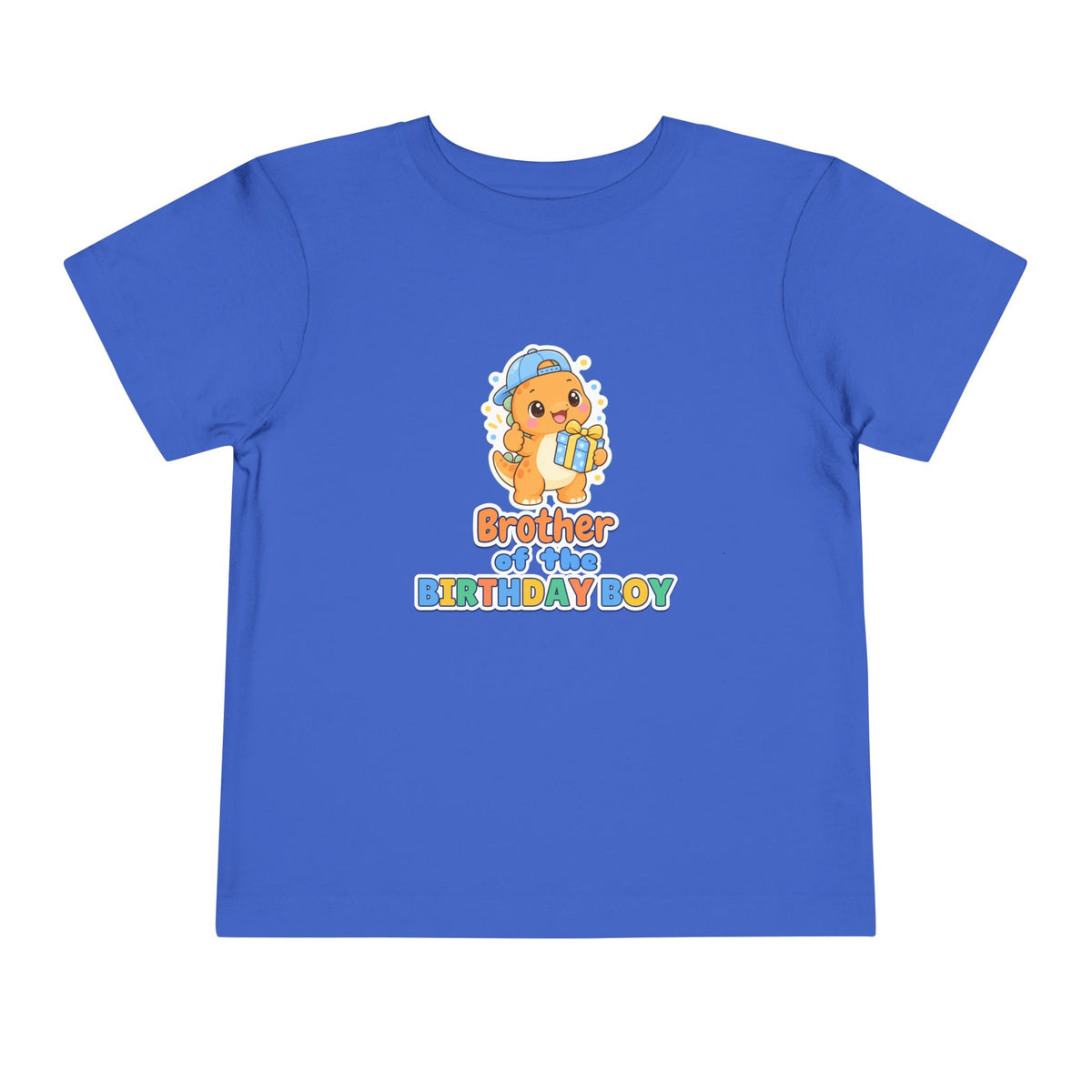 Brother of the Birthday Boy Dino birthday shirt – toddler Gildan tee by Happywear