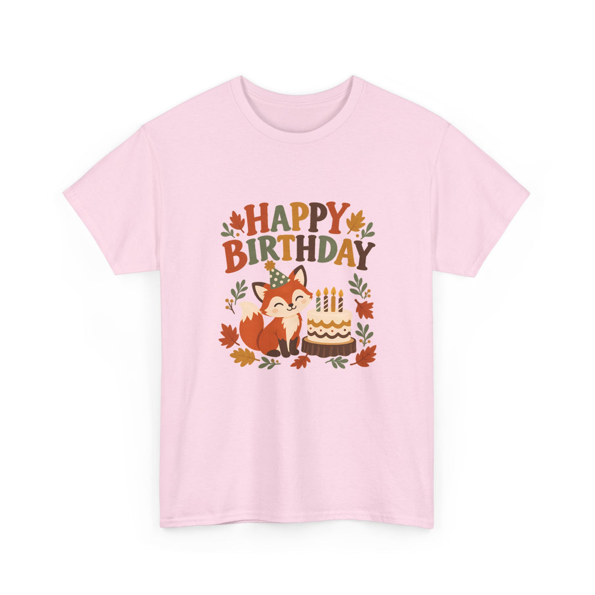 Fox Happy Birthday Tee