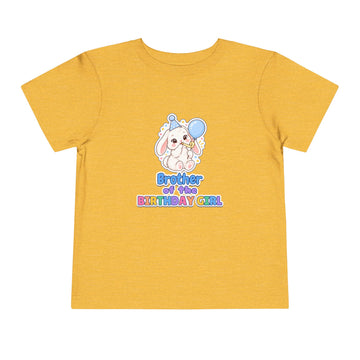 Brother of the Birthday Girl Bunny Tee – Toddler