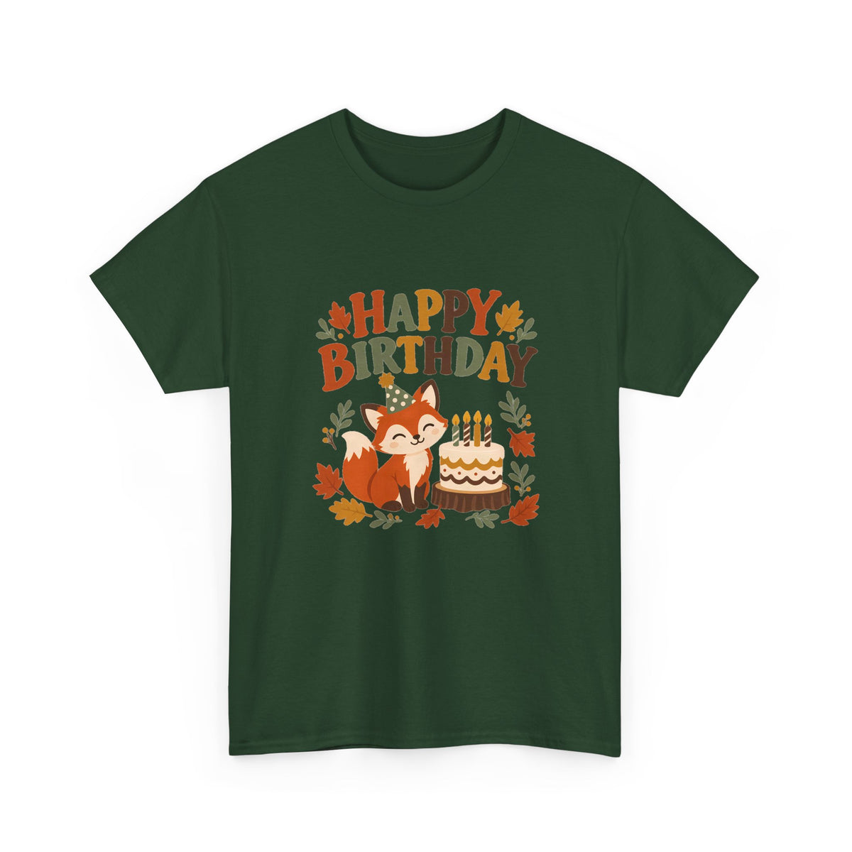 Fox Happy Birthday Tee