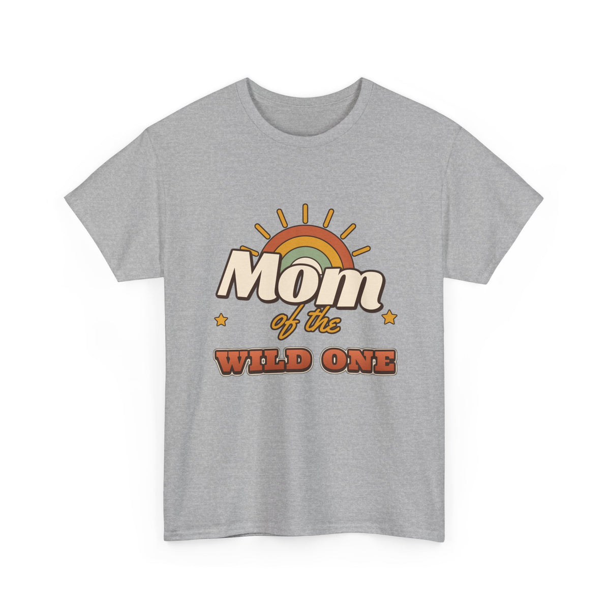 Mom of the Wild One birthday shirt – Gildan tee by Happywear