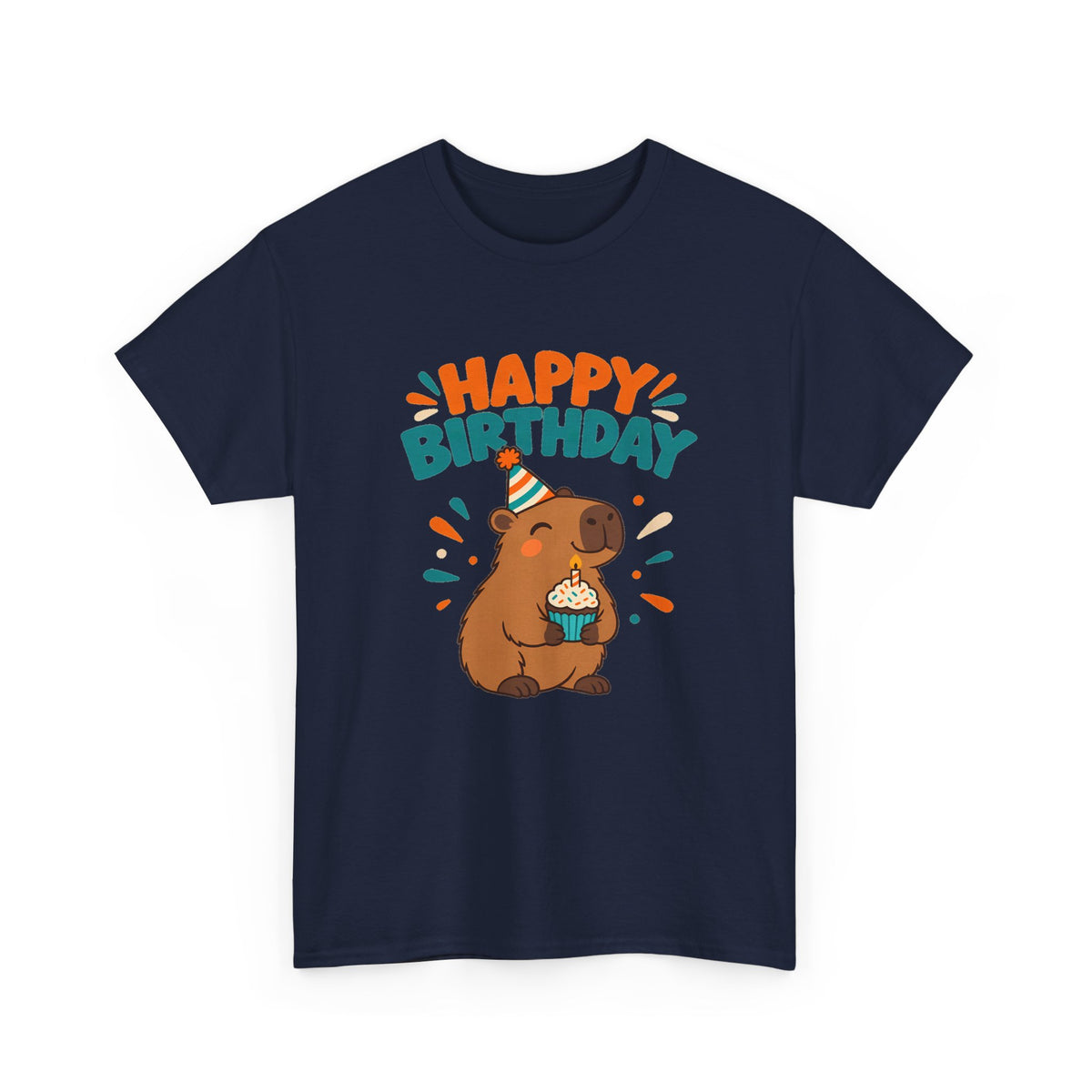Capybara Happy Birthday Tee