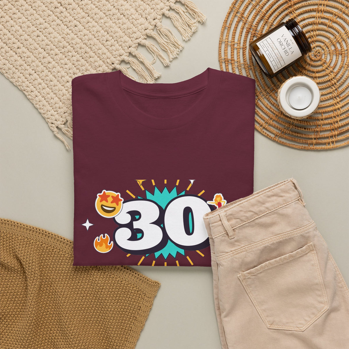 30 and Thriving Mostly Funny 30th Birthday T-Shirt
