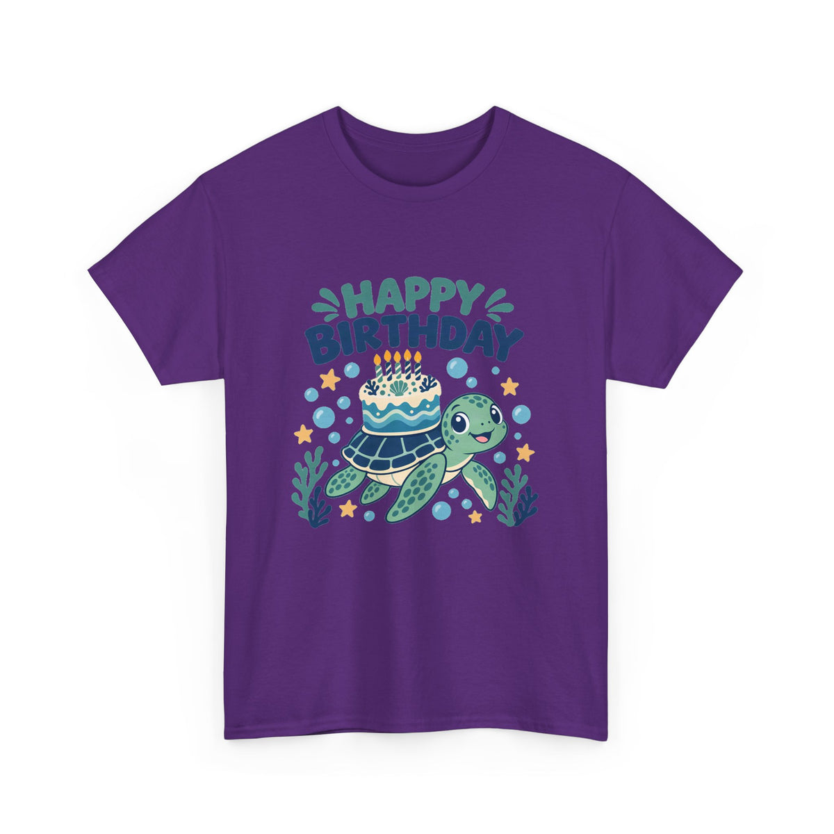 Turtle Happy Birthday Tee