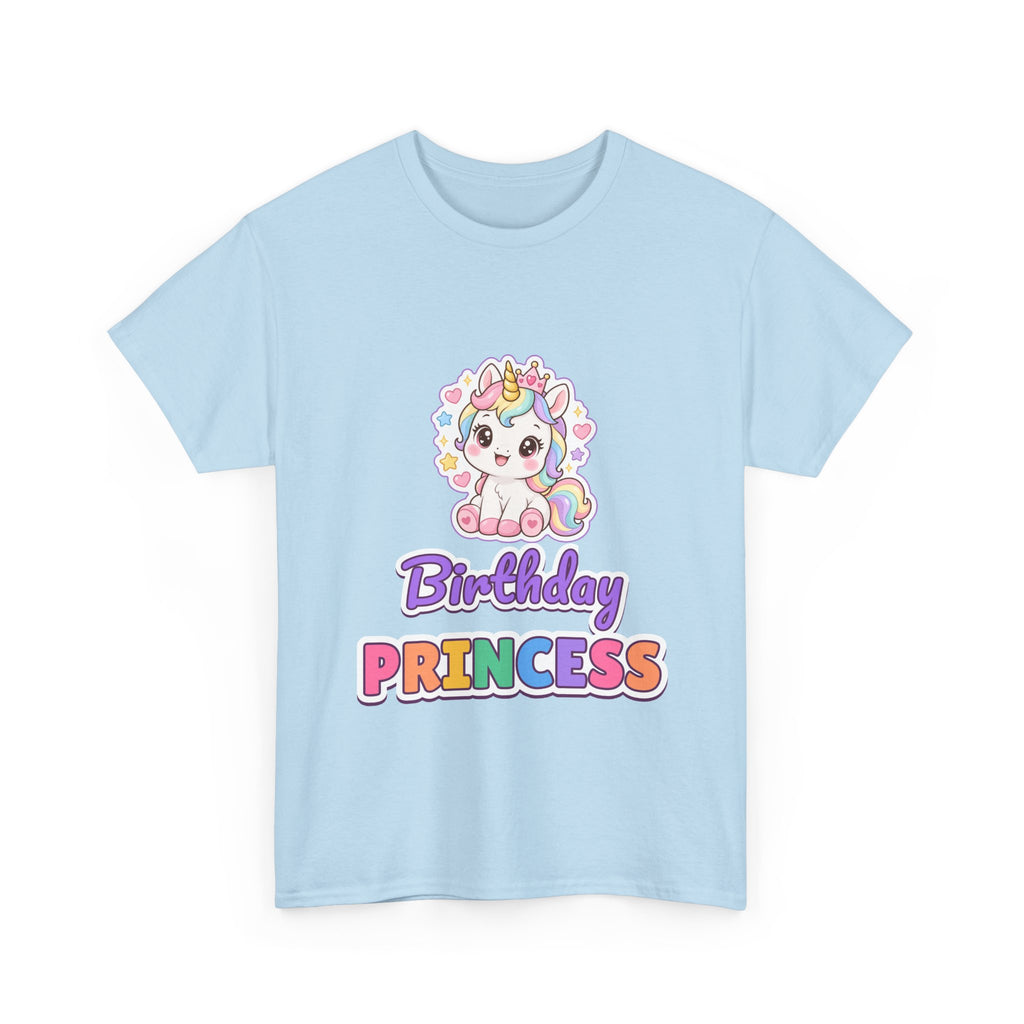 Birthday Princess Unicorn birthday shirt – Gildan tee by Happywear
