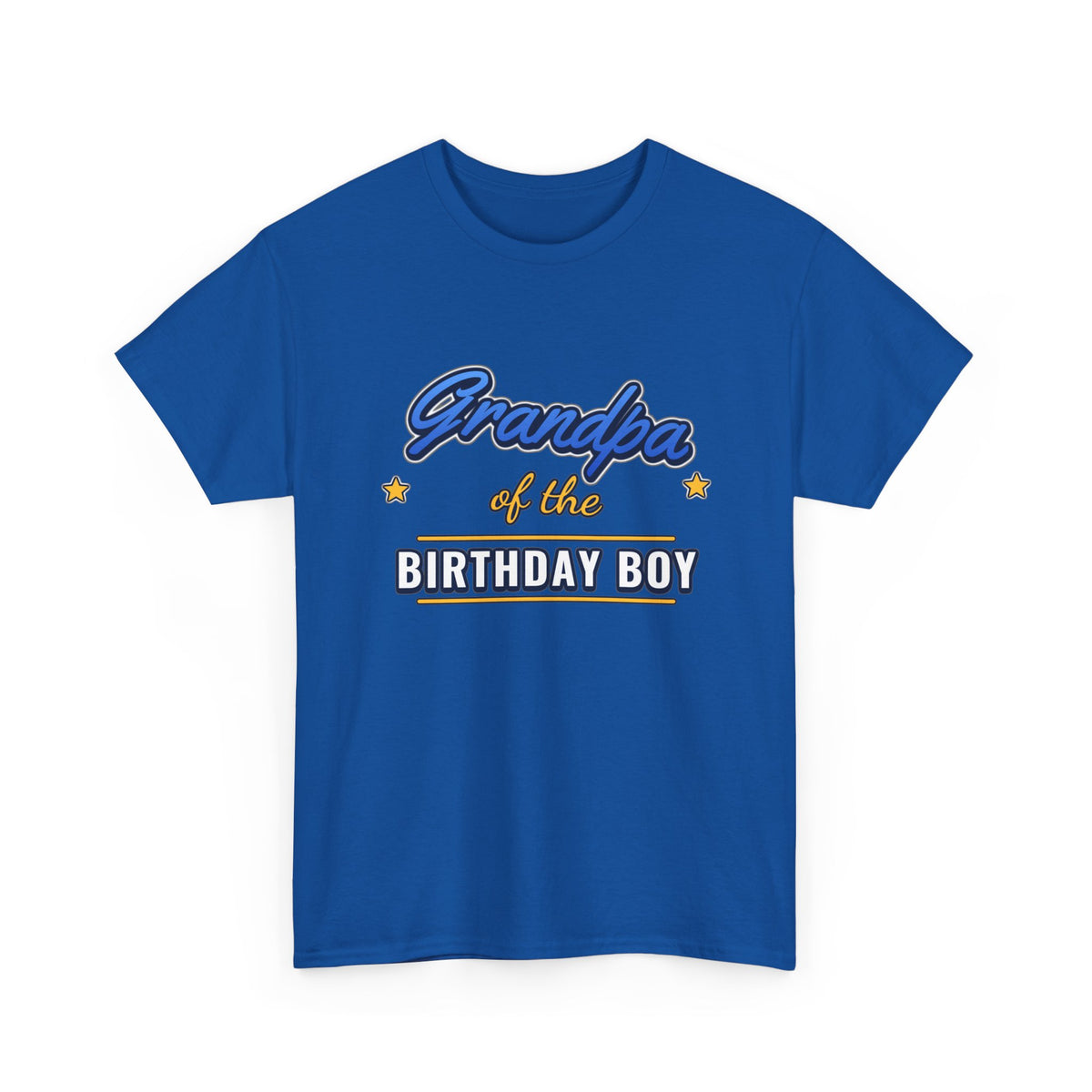 Grandpa of the Birthday Boy birthday shirt – Gildan tee by Happywear