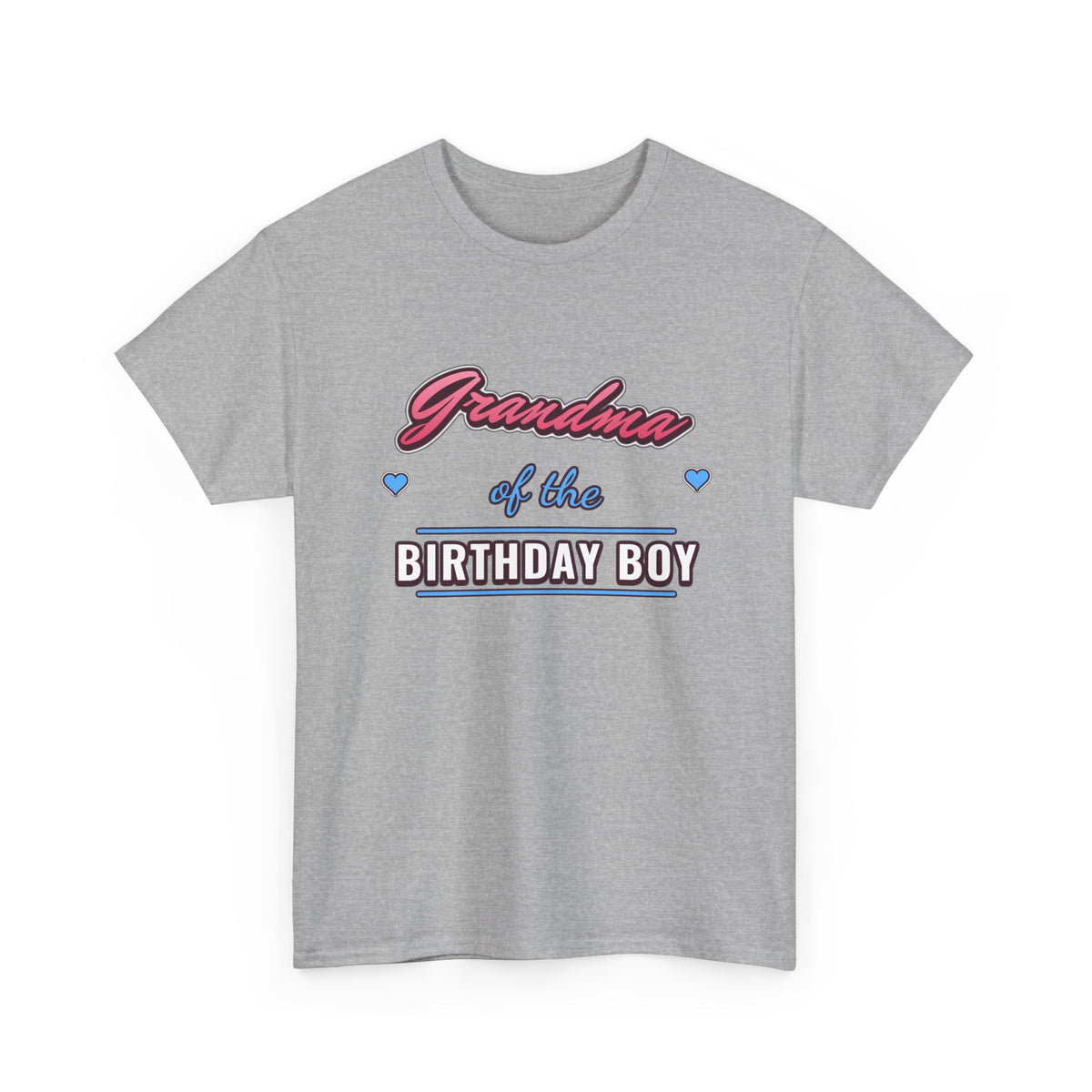 Grandma of the Birthday Boy birthday shirt – Gildan tee by Happywear