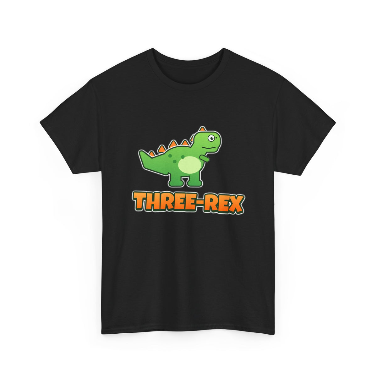 Three-Rex Dino 3rd Birthday shirt – Gildan tee by Happywear