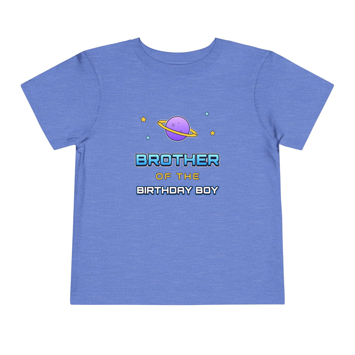 Brother of the Birthday Boy Space birthday shirt – toddler Gildan tee by Happywear