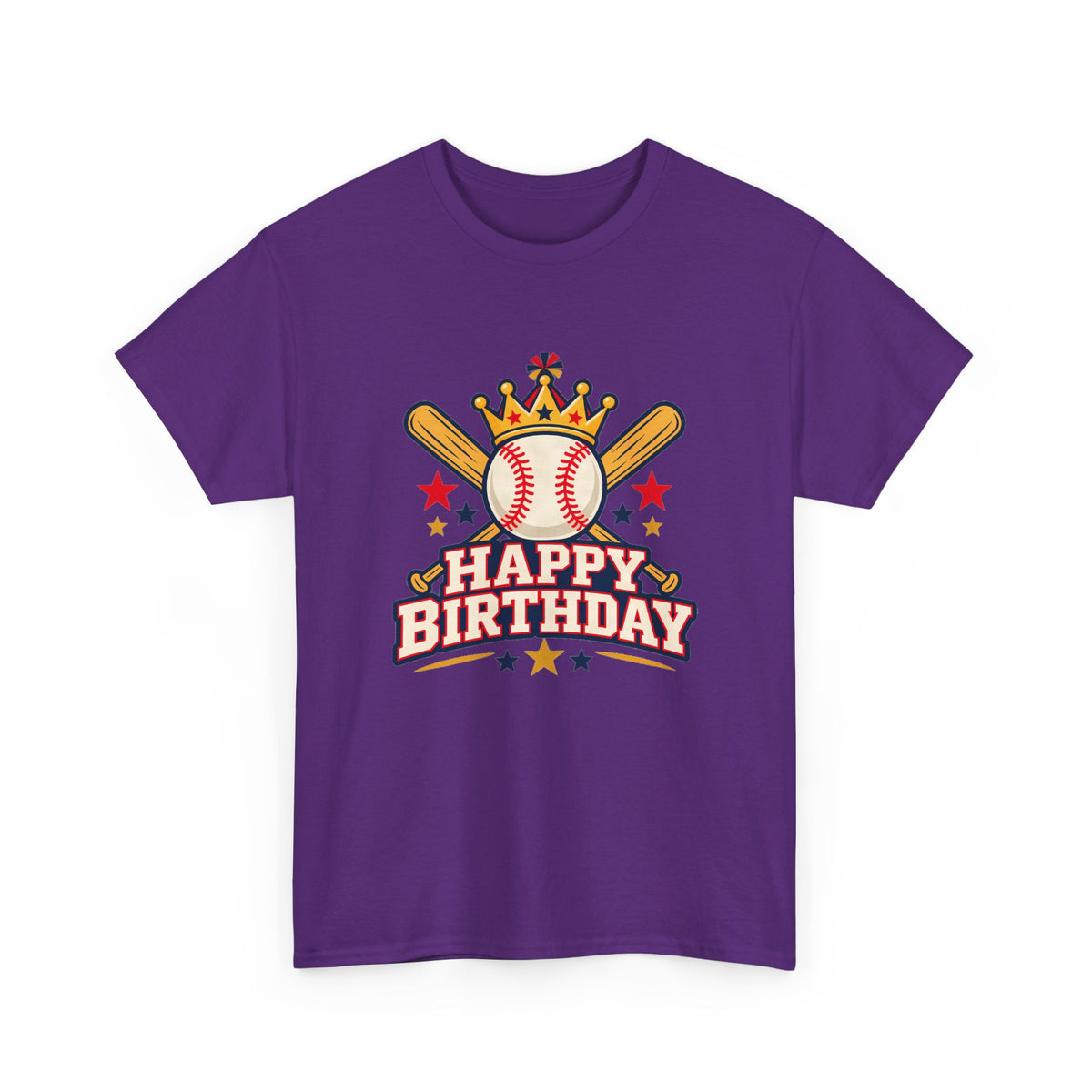 Baseball Happy Birthday Tee