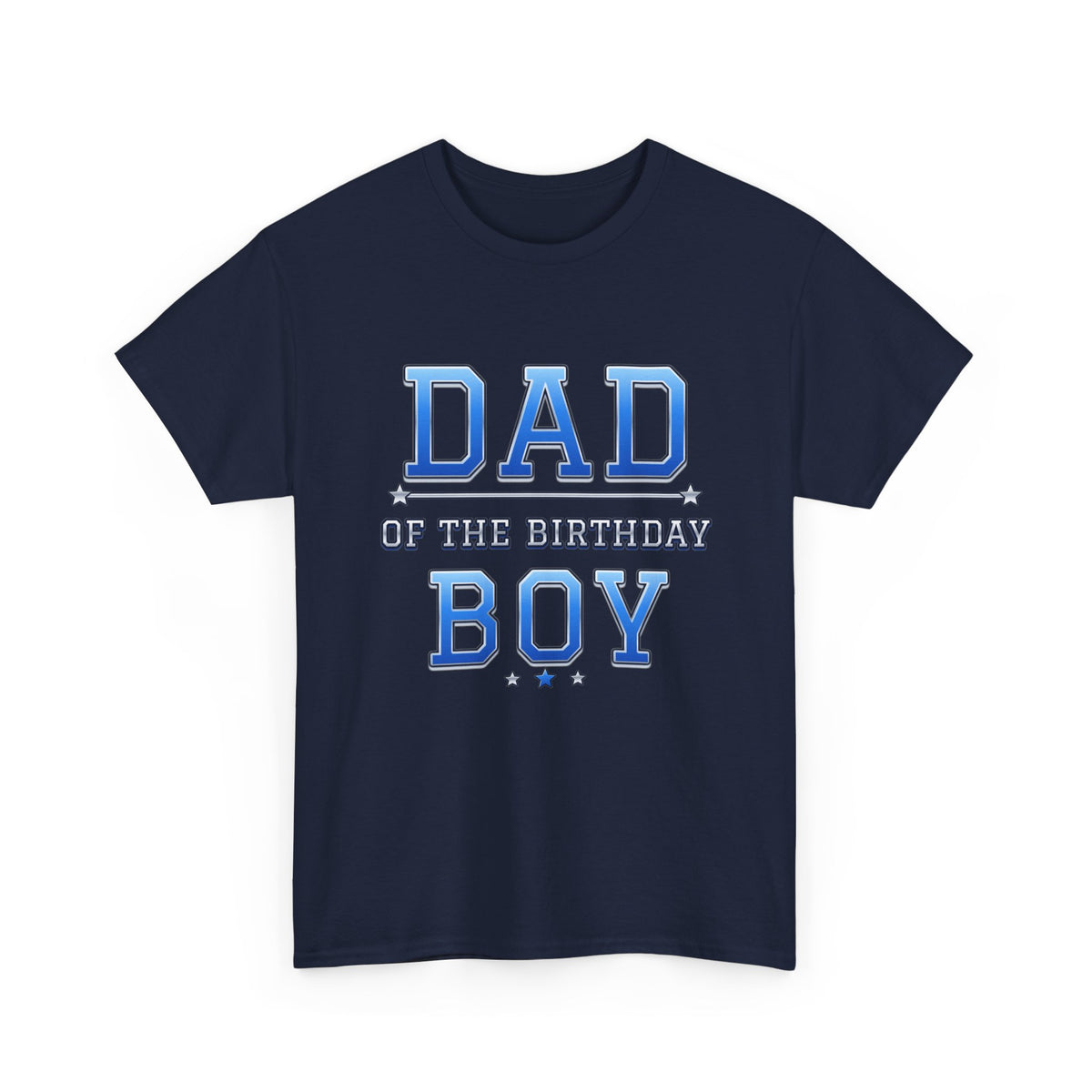 Dad of the Birthday Boy Varsity birthday shirt – Gildan tee by Happywear