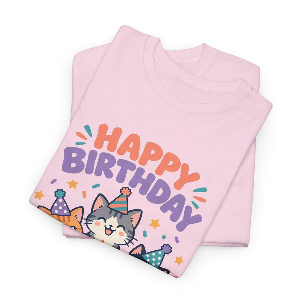 Personalized Party Kittens Birthday Shirt – Add Name & Age