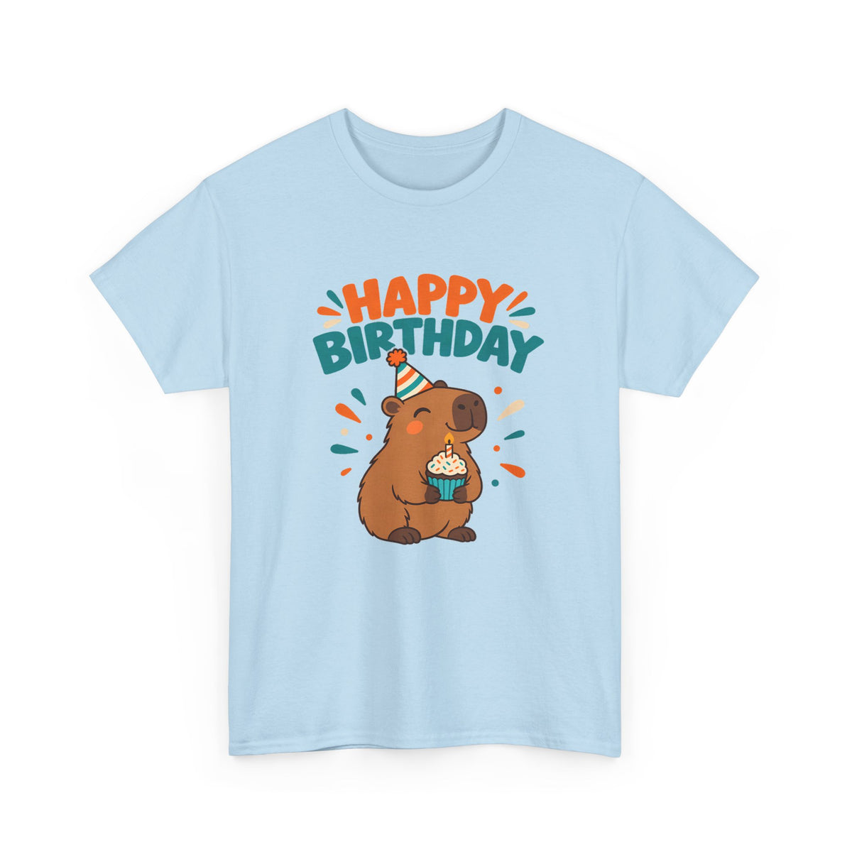 Capybara Happy Birthday Tee