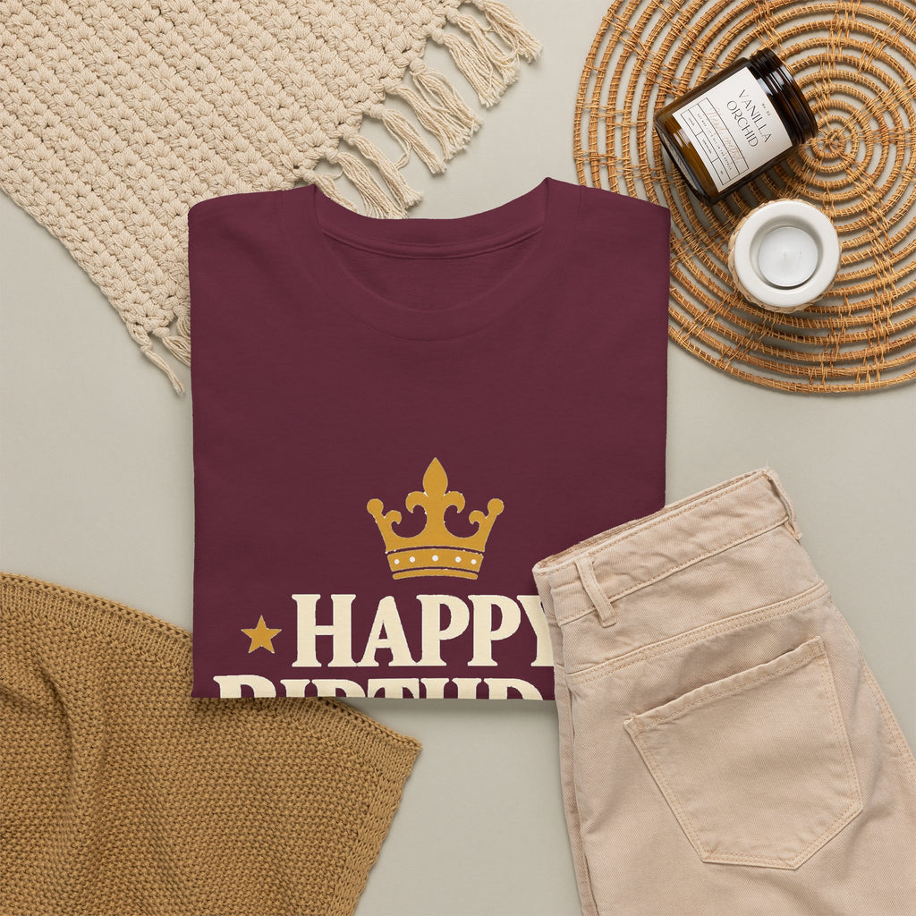 Personalized Royal Crown Birthday Shirt – Add Name & Age