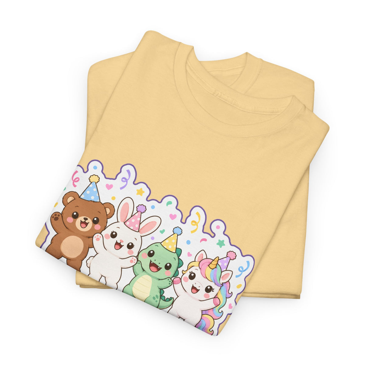 Birthday Squad Party Animals birthday shirt – Gildan tee by Happywear