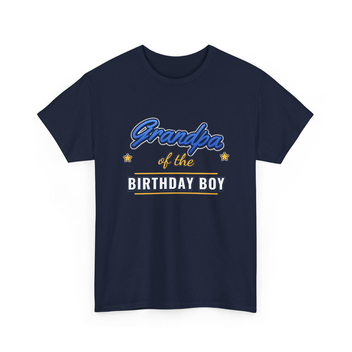 Grandpa of the Birthday Boy birthday shirt – Gildan tee by Happywear