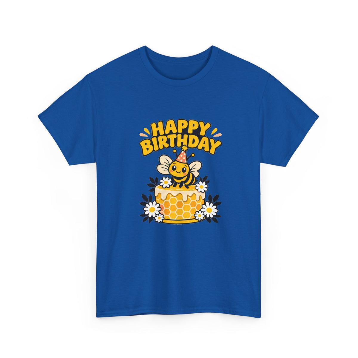Bee Happy Birthday Tee
