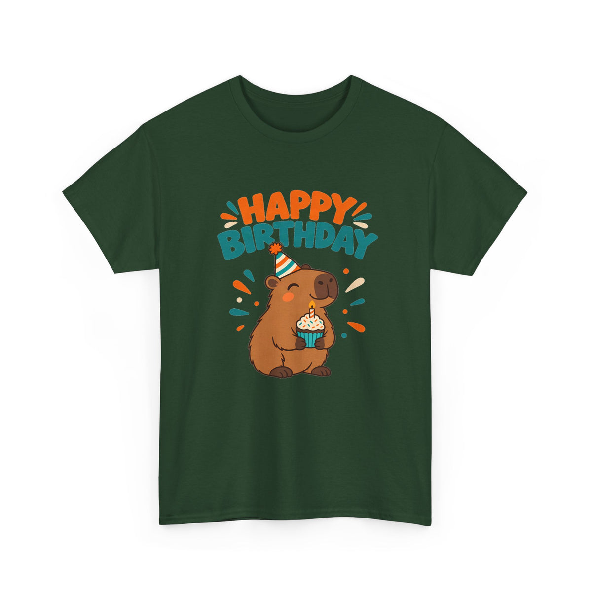 Capybara Happy Birthday Tee