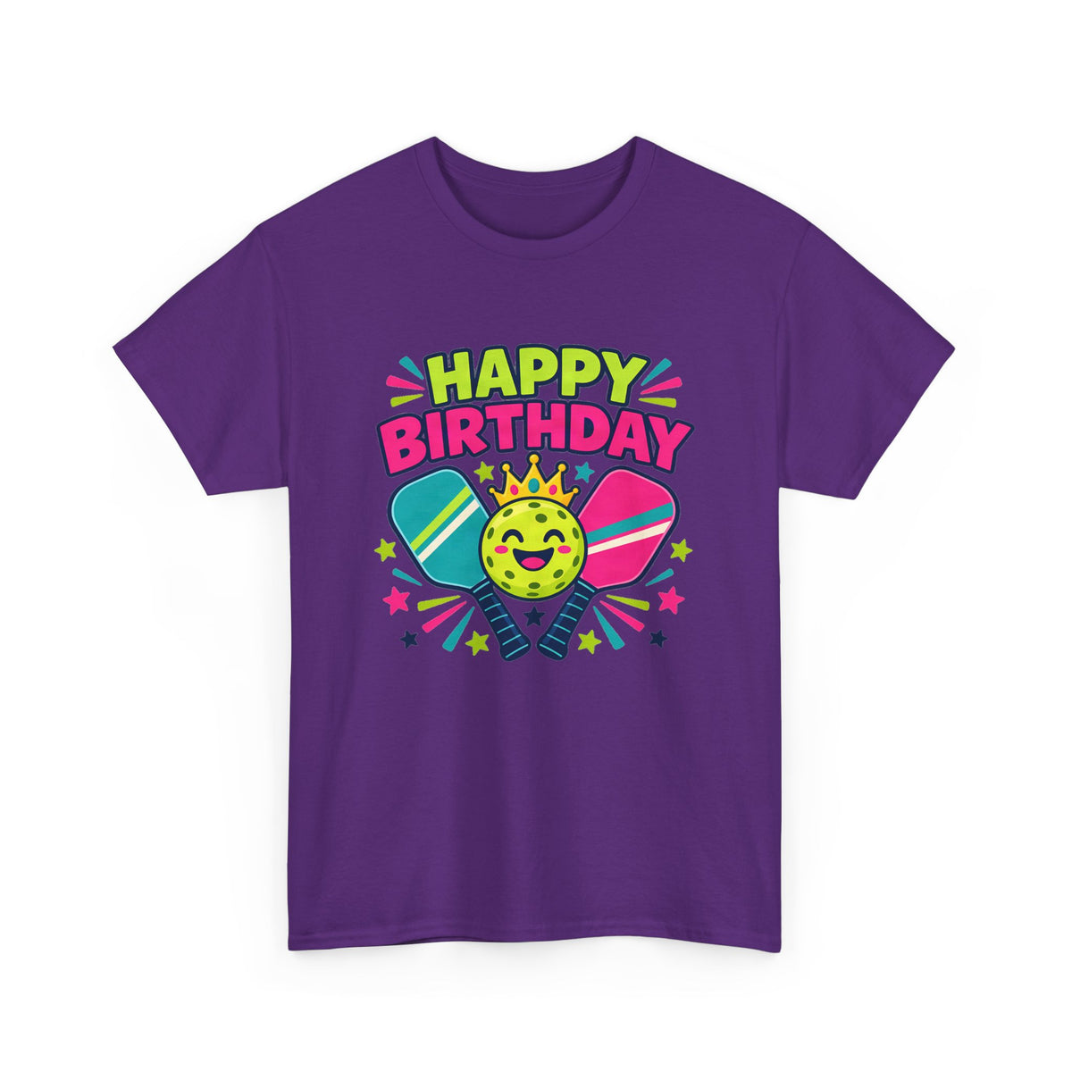 Pickleball Happy Birthday Tee