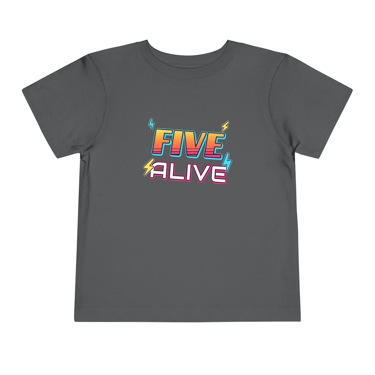 Five Alive 5th Birthday shirt – toddler Gildan tee by Happywear