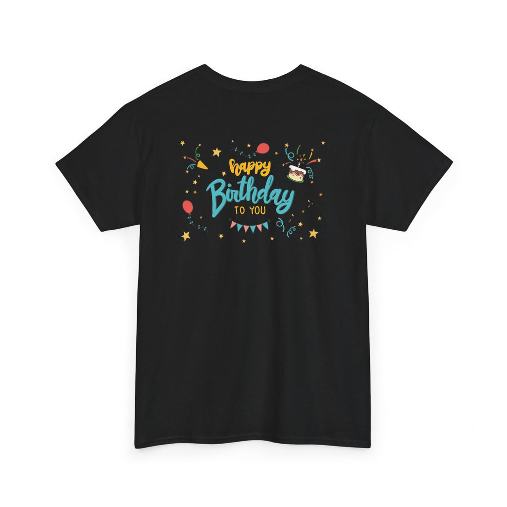 Happy Birthday To You Confetti birthday shirt – Gildan tee by Happywear