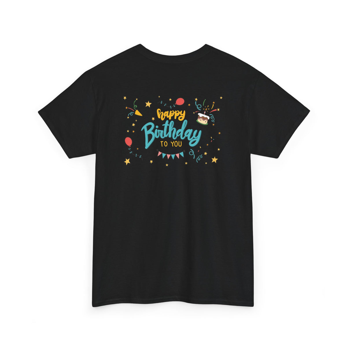 Happy Birthday To You Confetti birthday shirt – Gildan tee by Happywear