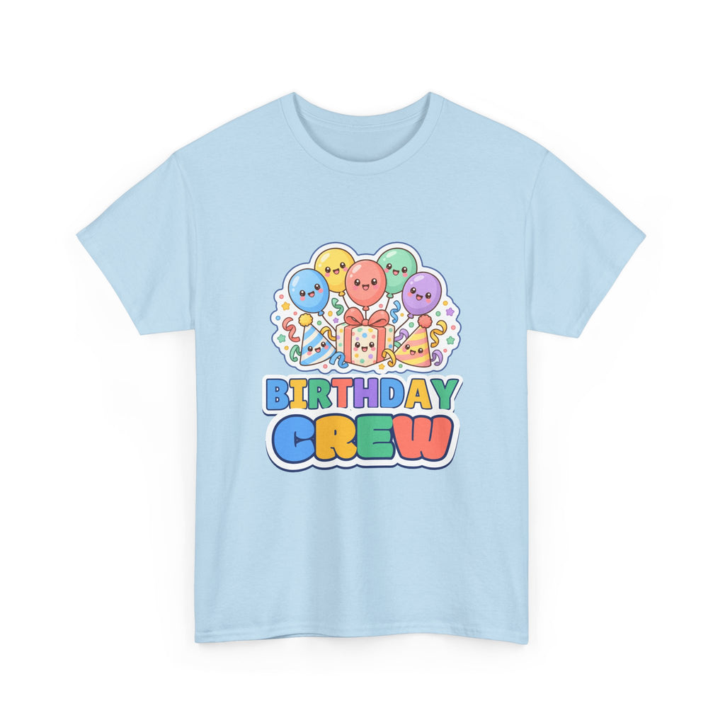 Birthday Crew Balloons birthday shirt – Gildan tee by Happywear