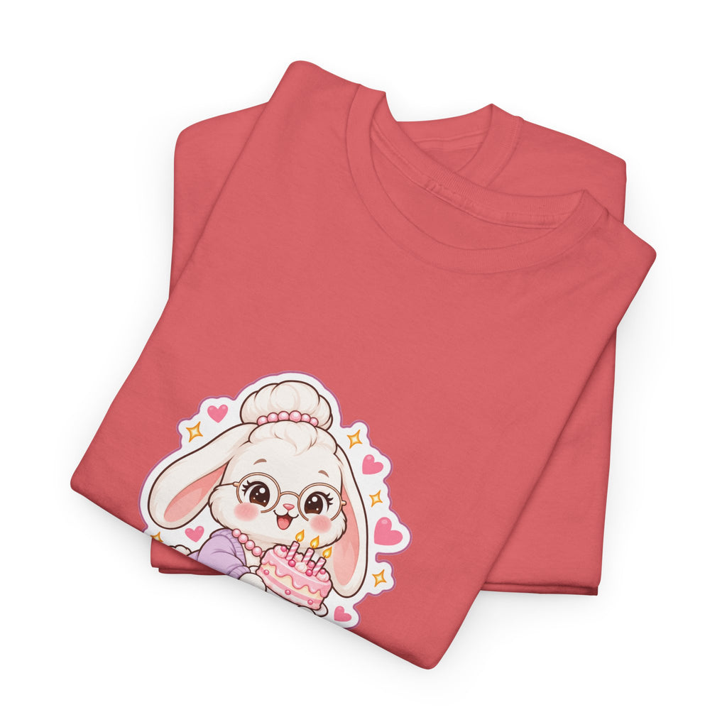 Grandma of the Birthday Girl Bunny birthday shirt – Gildan tee by Happywear