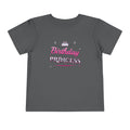 Birthday Princess Pink & Silver Tiara birthday shirt – toddler Gildan tee by Happywear