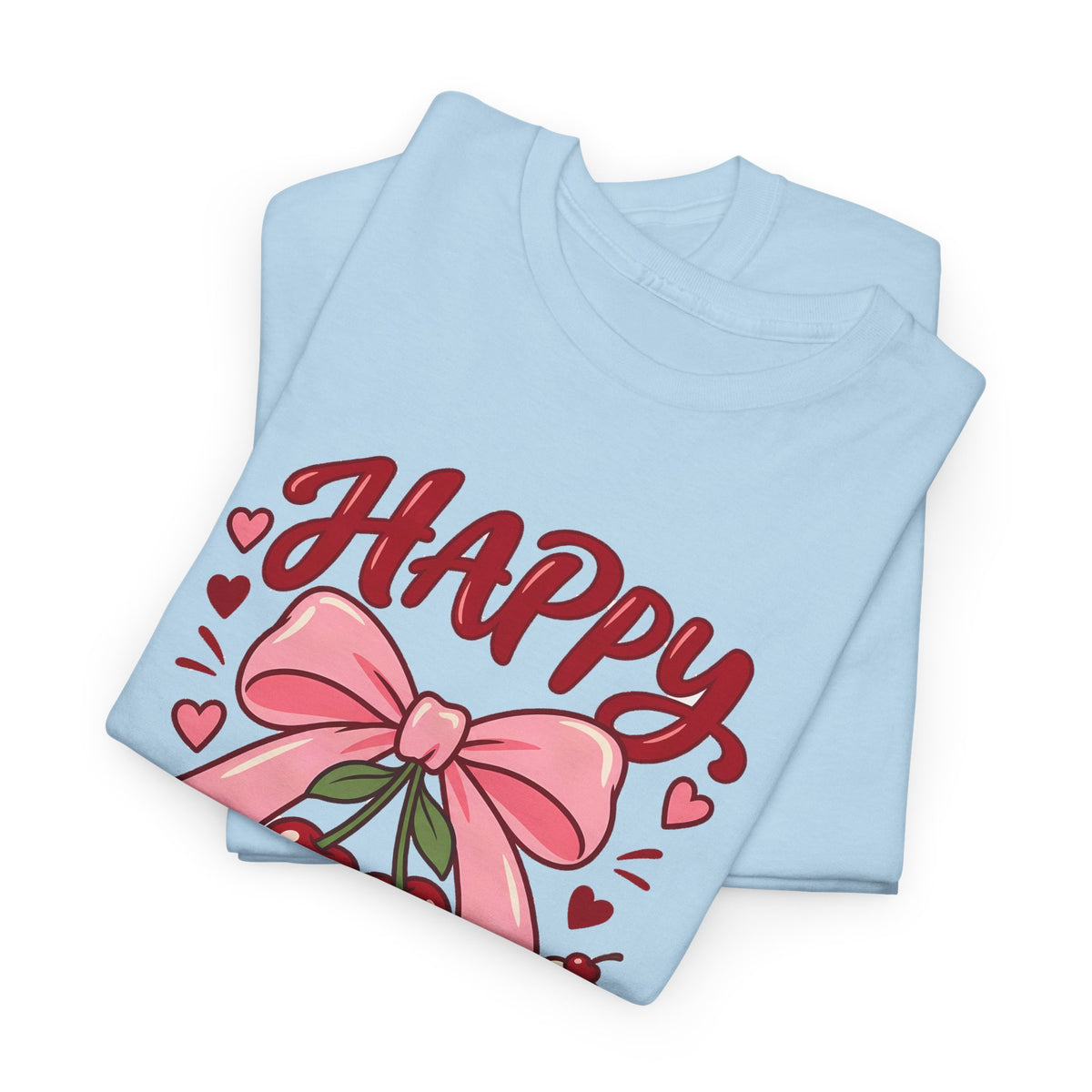Personalized Cherry Bow Birthday Shirt – Add Name & Age