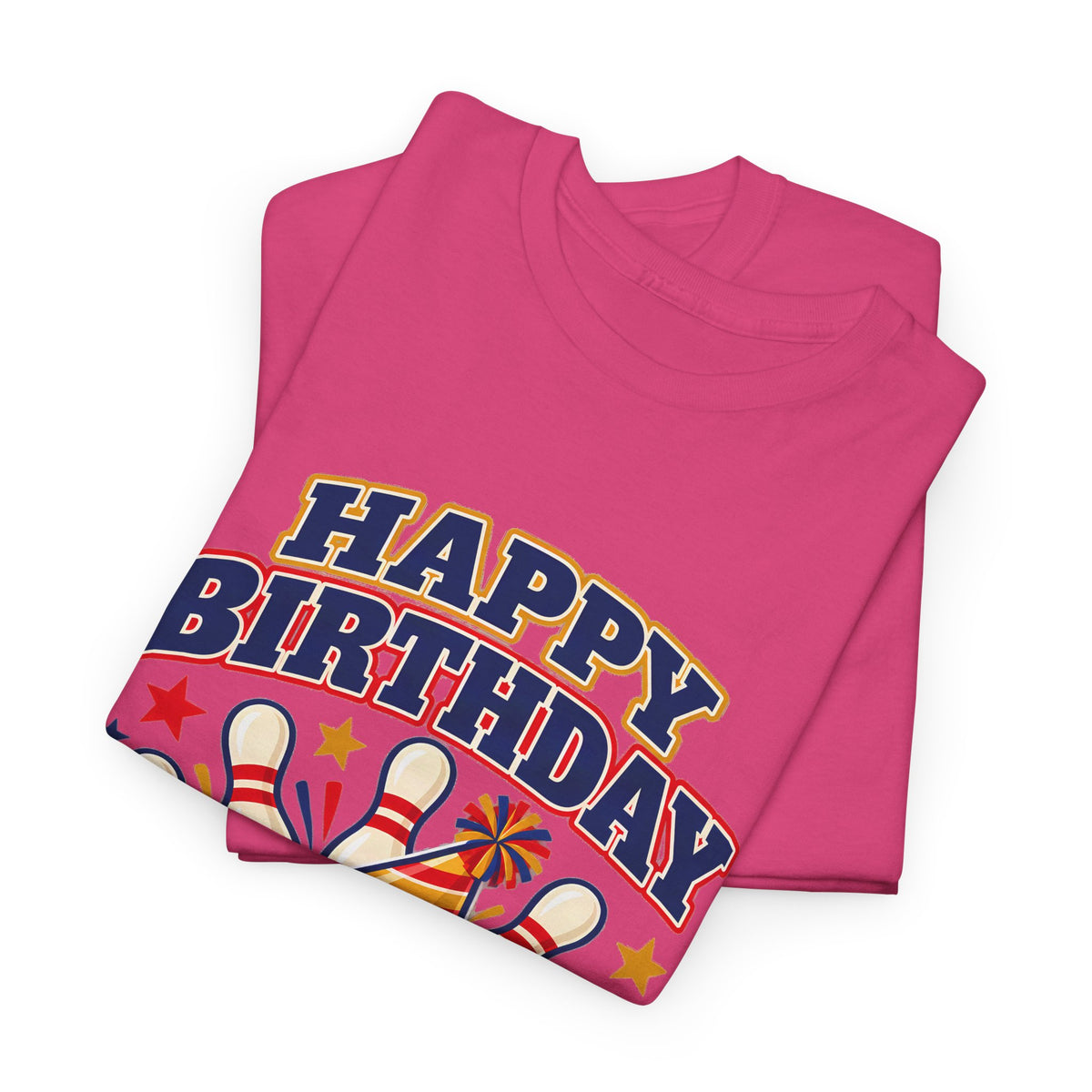 Bowling Happy Birthday Tee