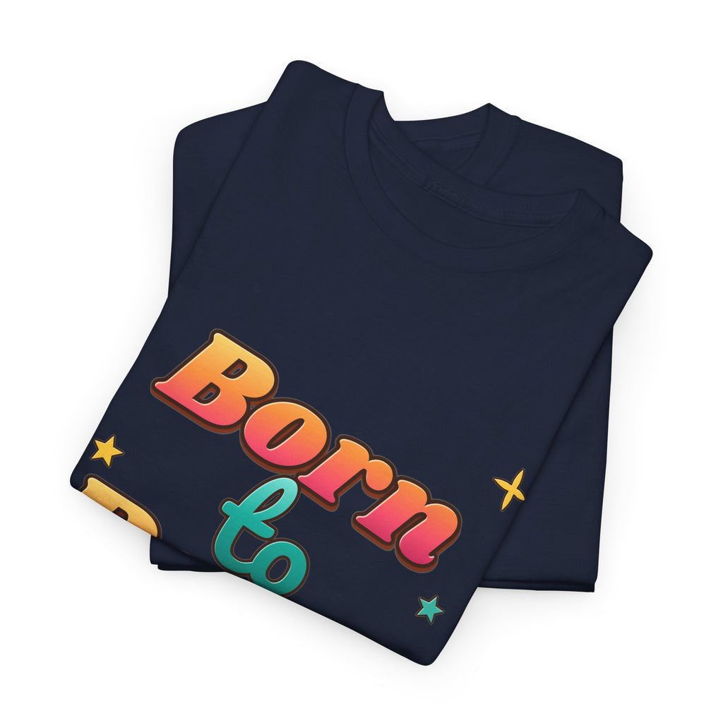 Born to Party Retro 70s Sunset Tee