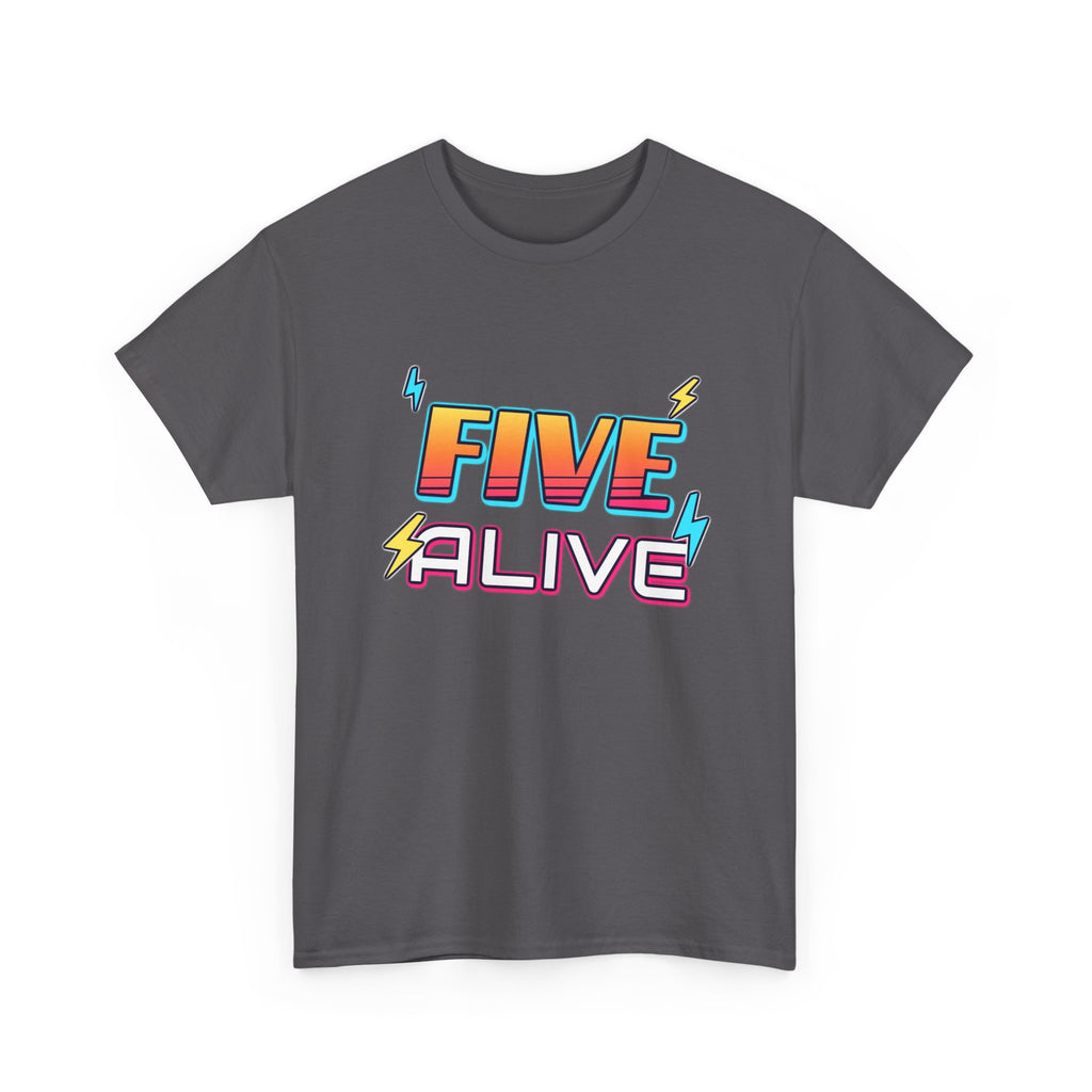 Five Alive 5th Birthday shirt – Gildan tee by Happywear