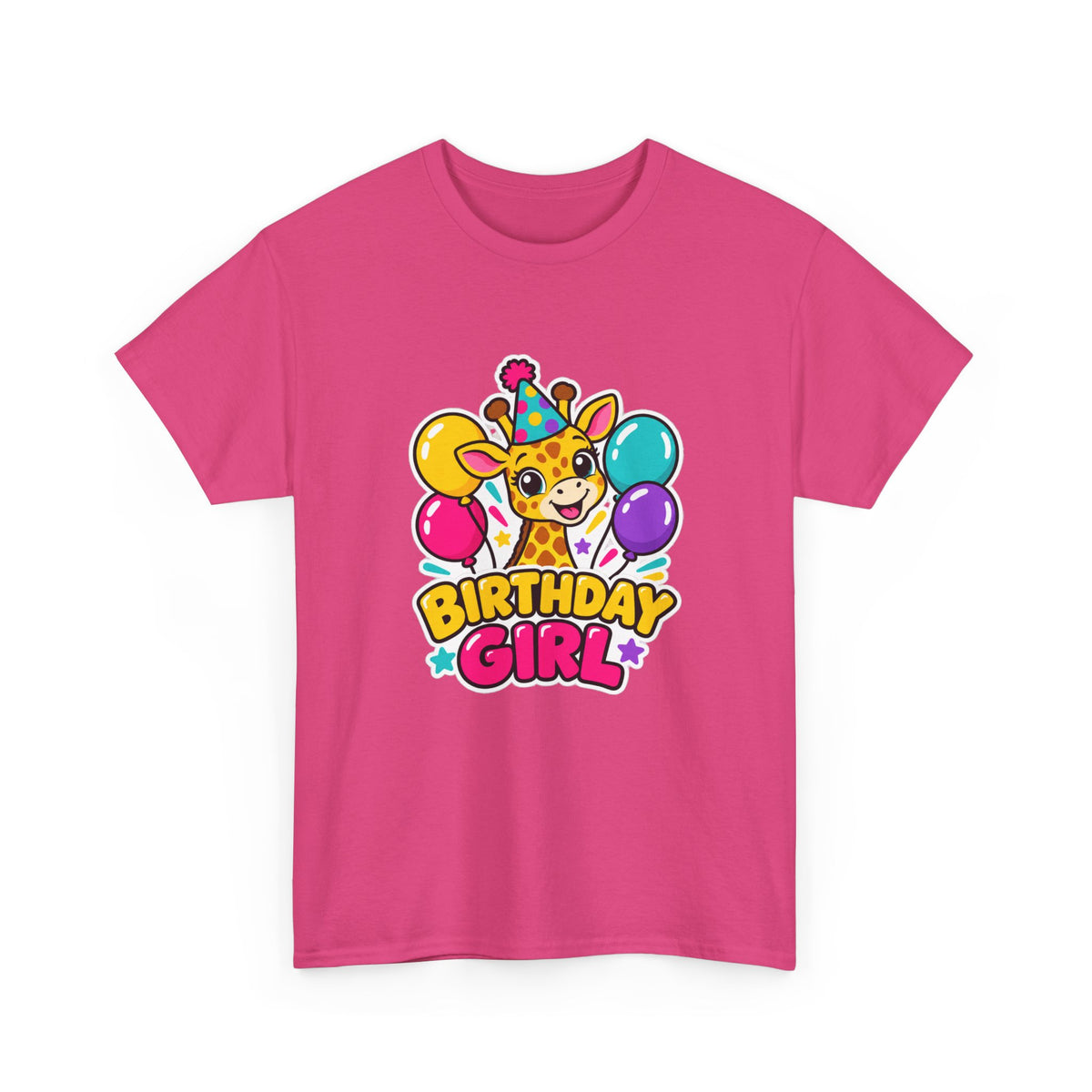 Birthday Girl Giraffe Tee