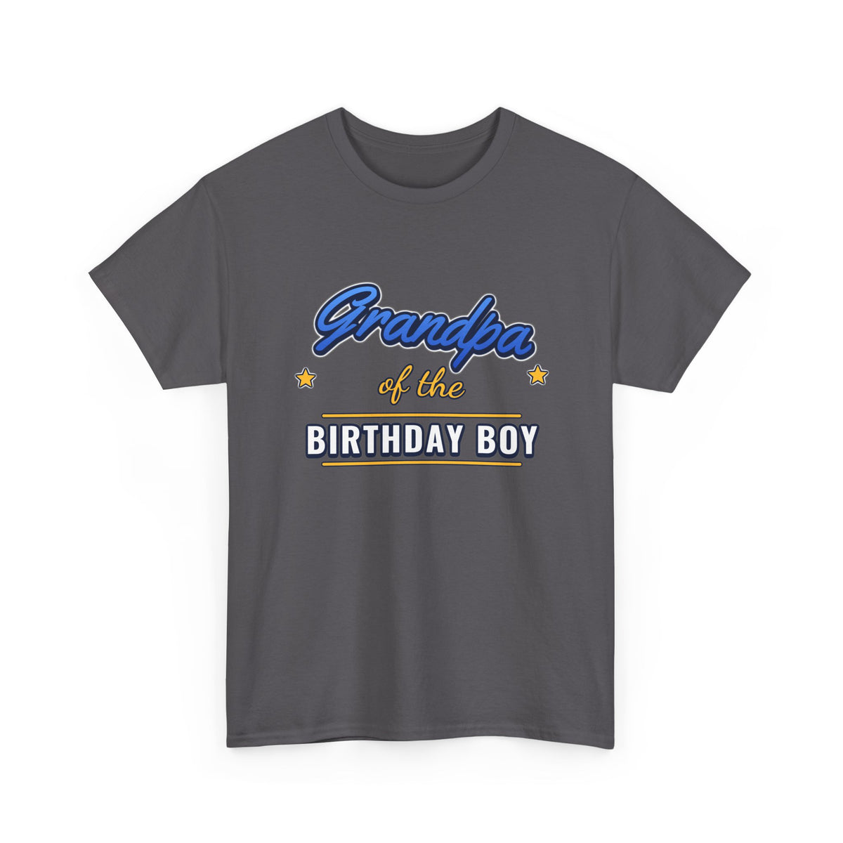 Grandpa of the Birthday Boy birthday shirt – Gildan tee by Happywear
