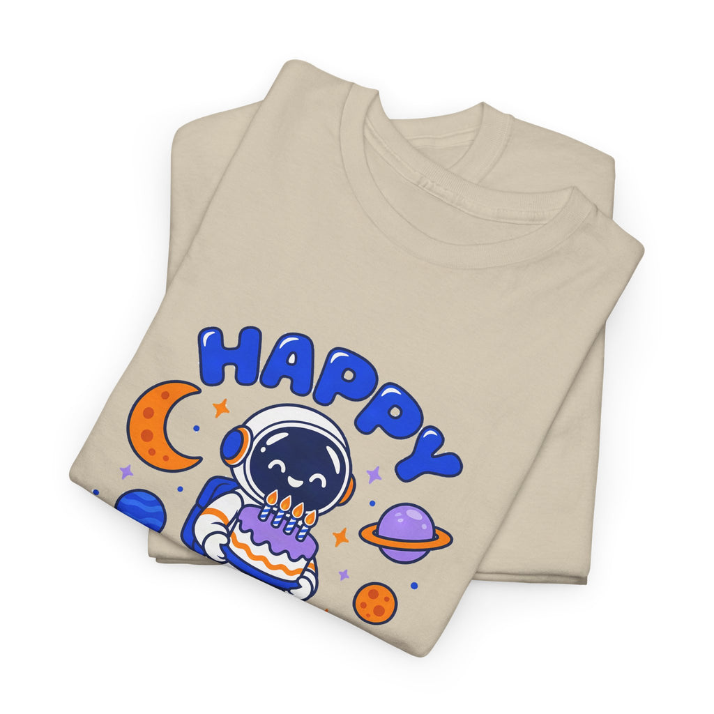 Personalized Space Astronaut Birthday Shirt – Add Name & Age