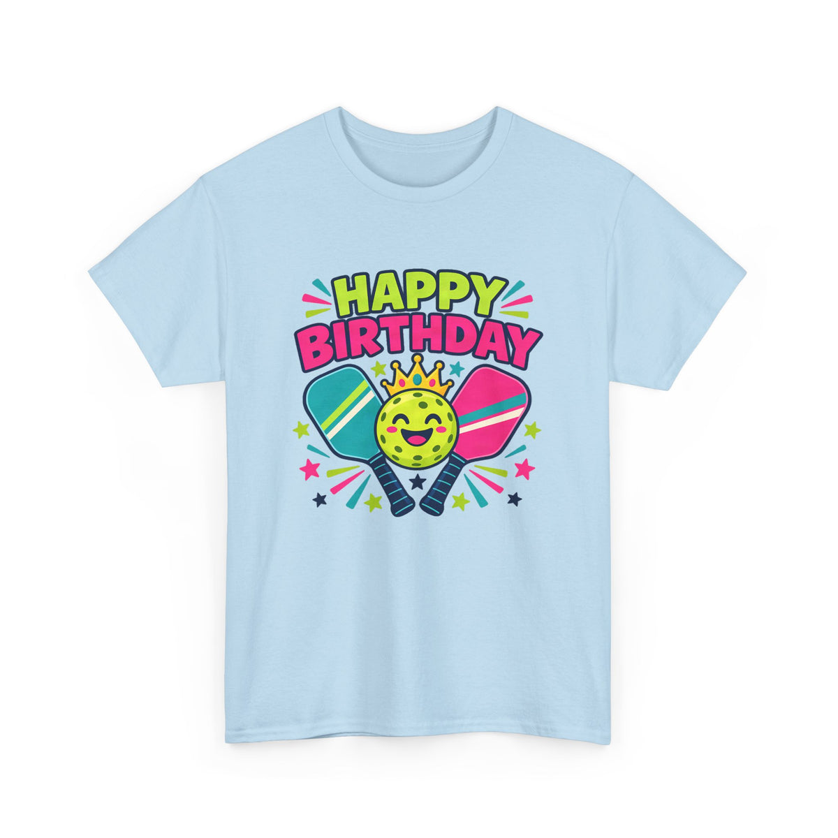 Pickleball Happy Birthday Tee