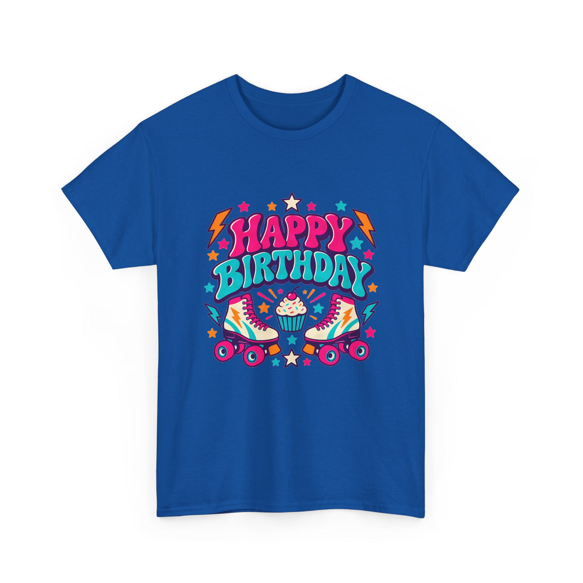 Roller Skating Happy Birthday Tee