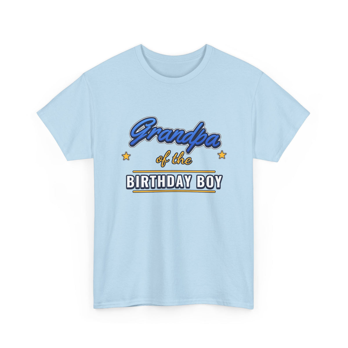 Grandpa of the Birthday Boy birthday shirt – Gildan tee by Happywear