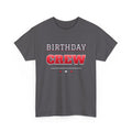 Birthday Crew Varsity Red & White birthday shirt – Gildan tee by Happywear
