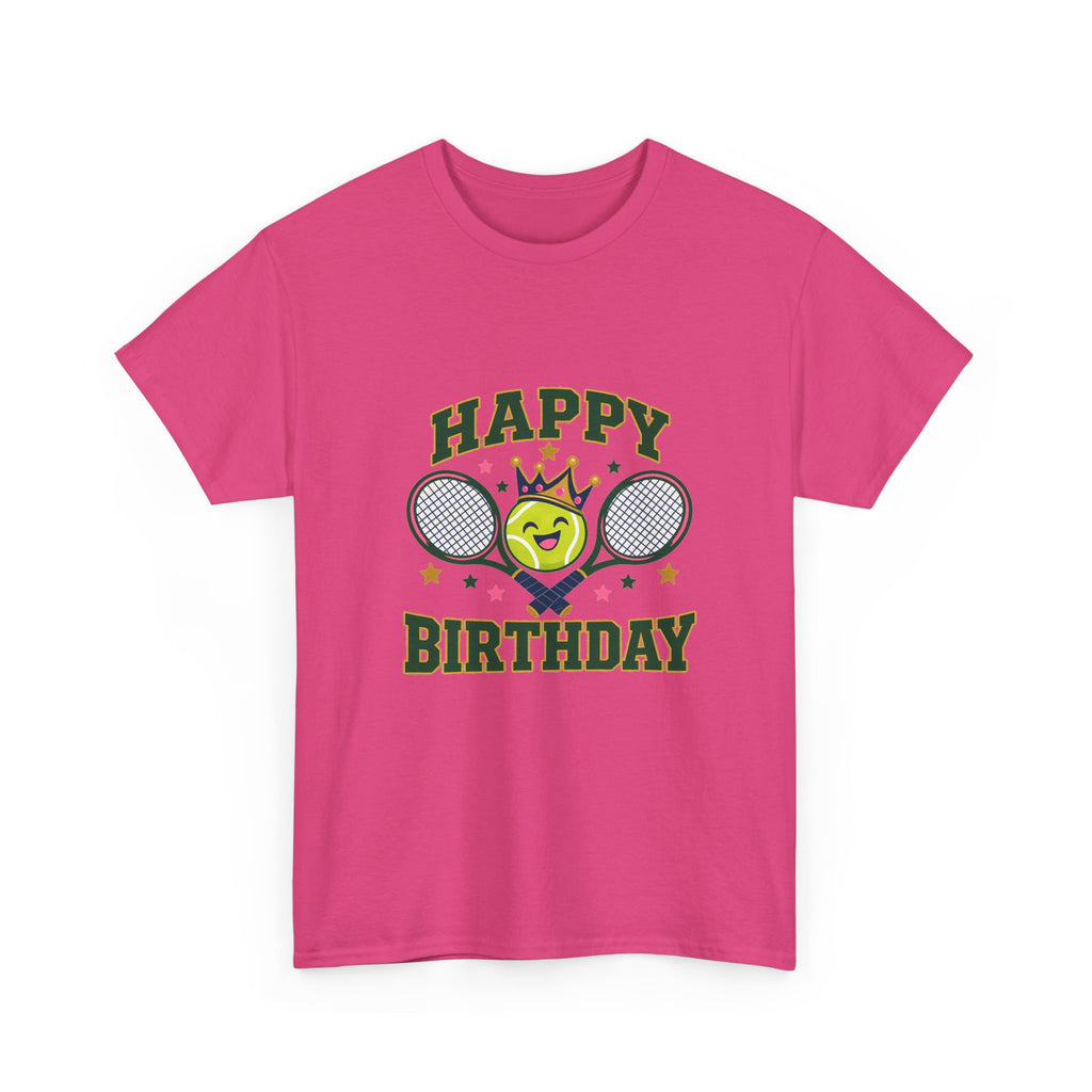 Tennis Happy Birthday Tee