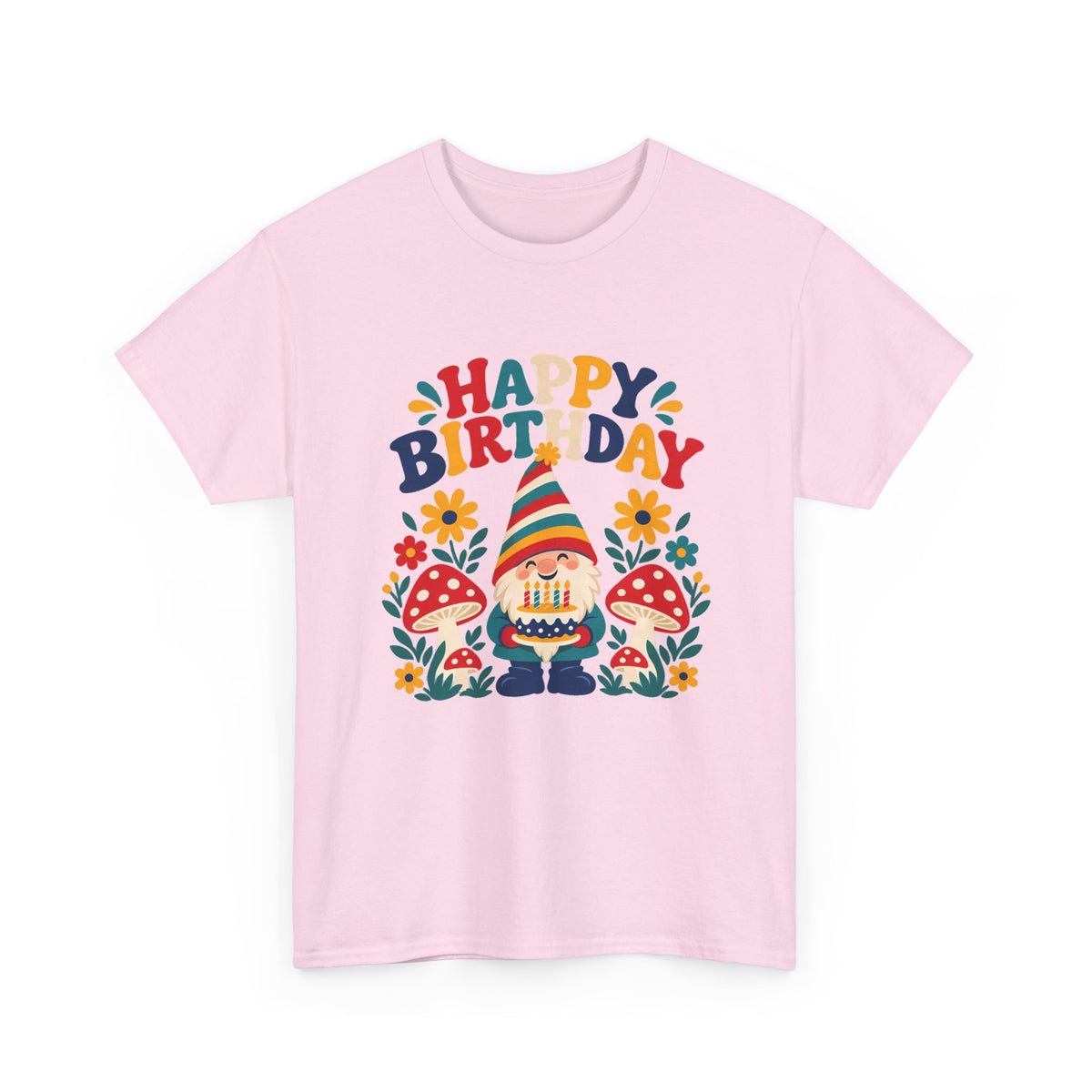 Gnome Happy Birthday Tee