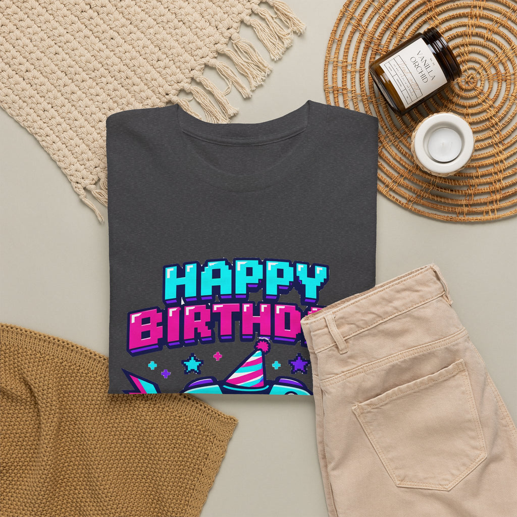 Personalized Gamer Level Up Birthday Shirt – Add Name & Age