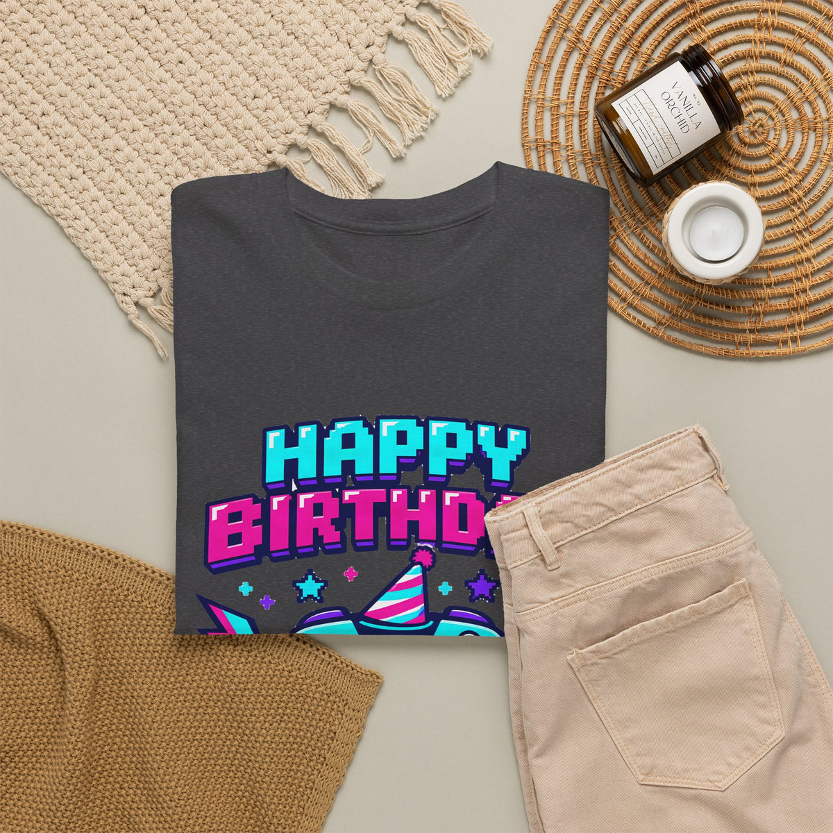 Personalized Gamer Level Up Birthday Shirt – Add Name & Age