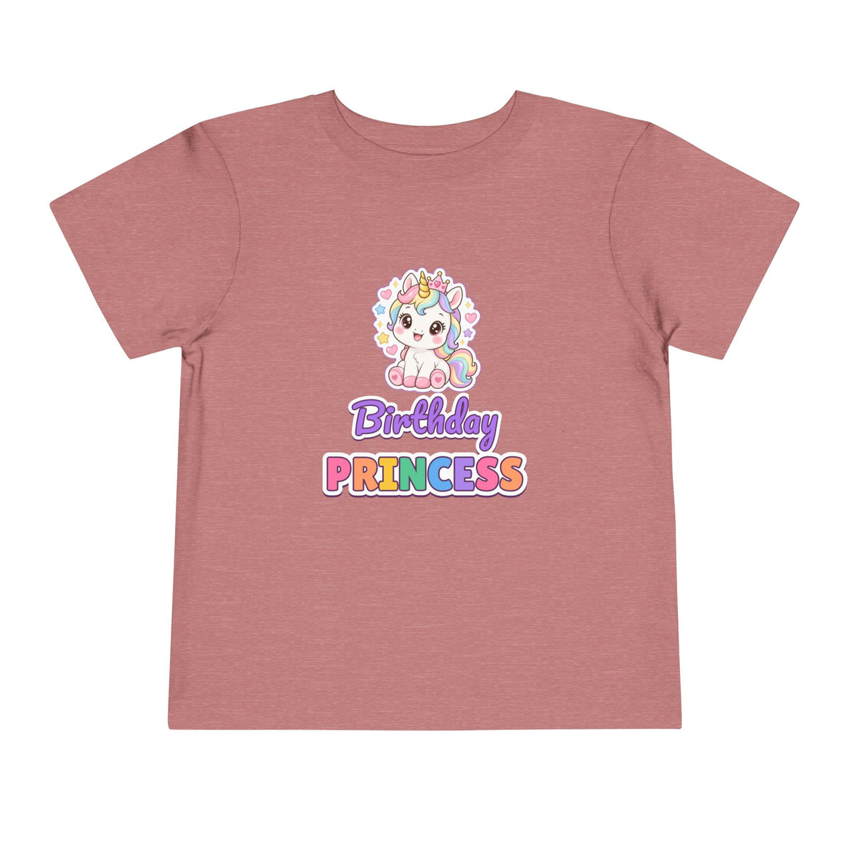 Birthday Princess Unicorn birthday shirt – toddler Gildan tee by Happywear