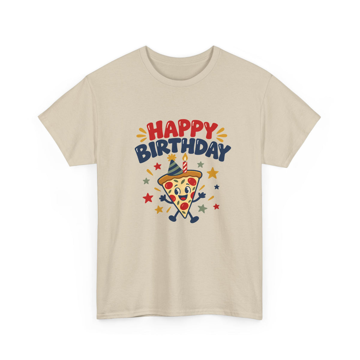 Pizza Happy Birthday Tee