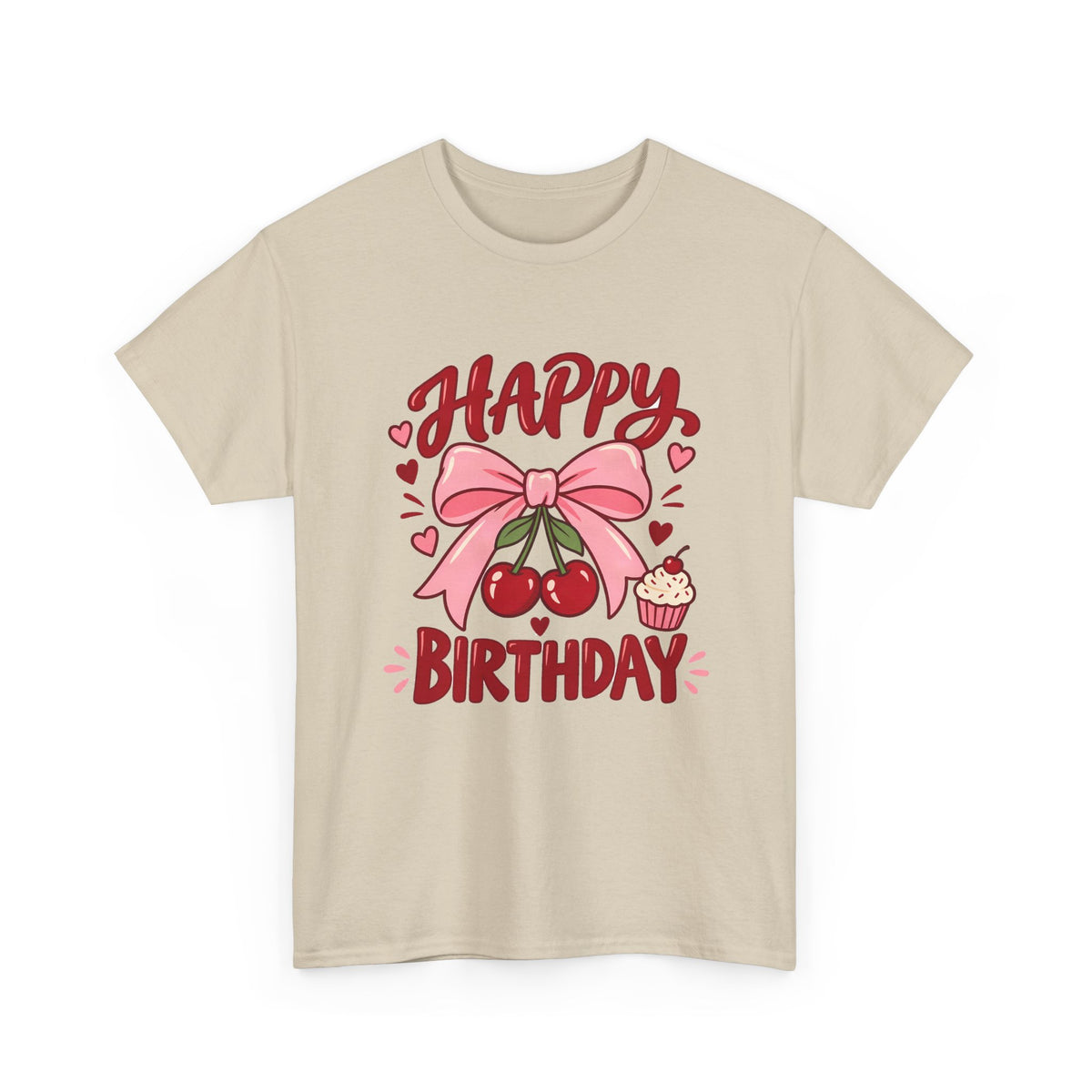 Cherry Bow Coquette Birthday shirt – Gildan tee by Happywear