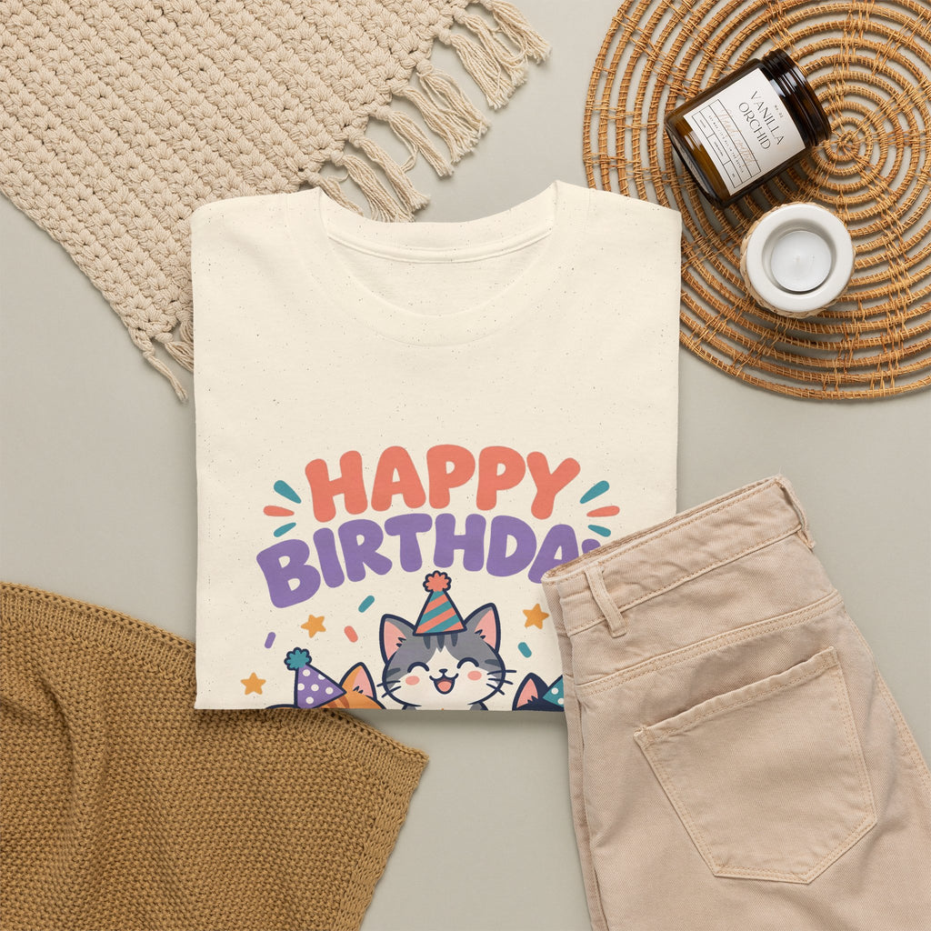 Personalized Party Kittens Birthday Shirt – Add Name & Age