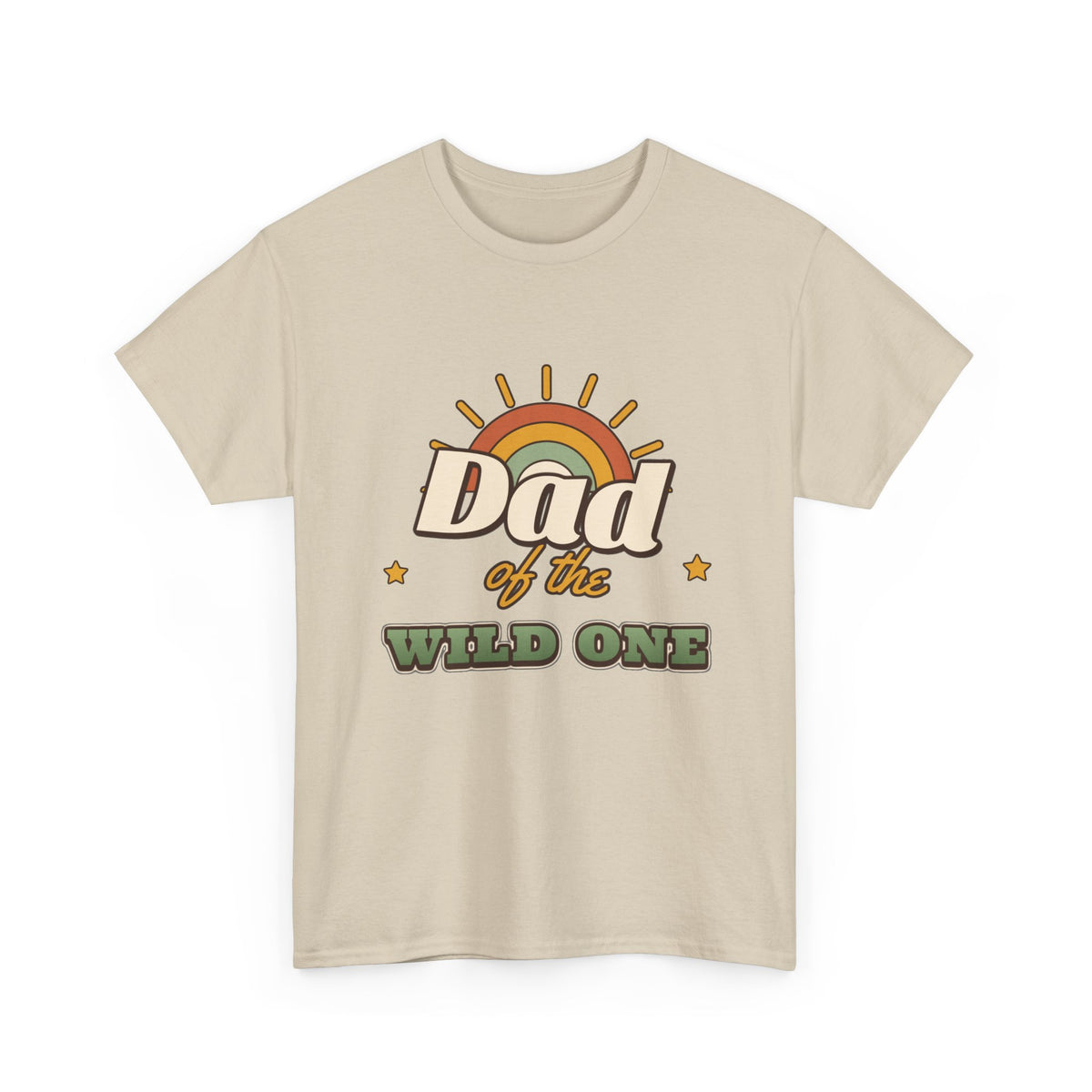 Dad of the Wild One birthday shirt – Gildan tee by Happywear
